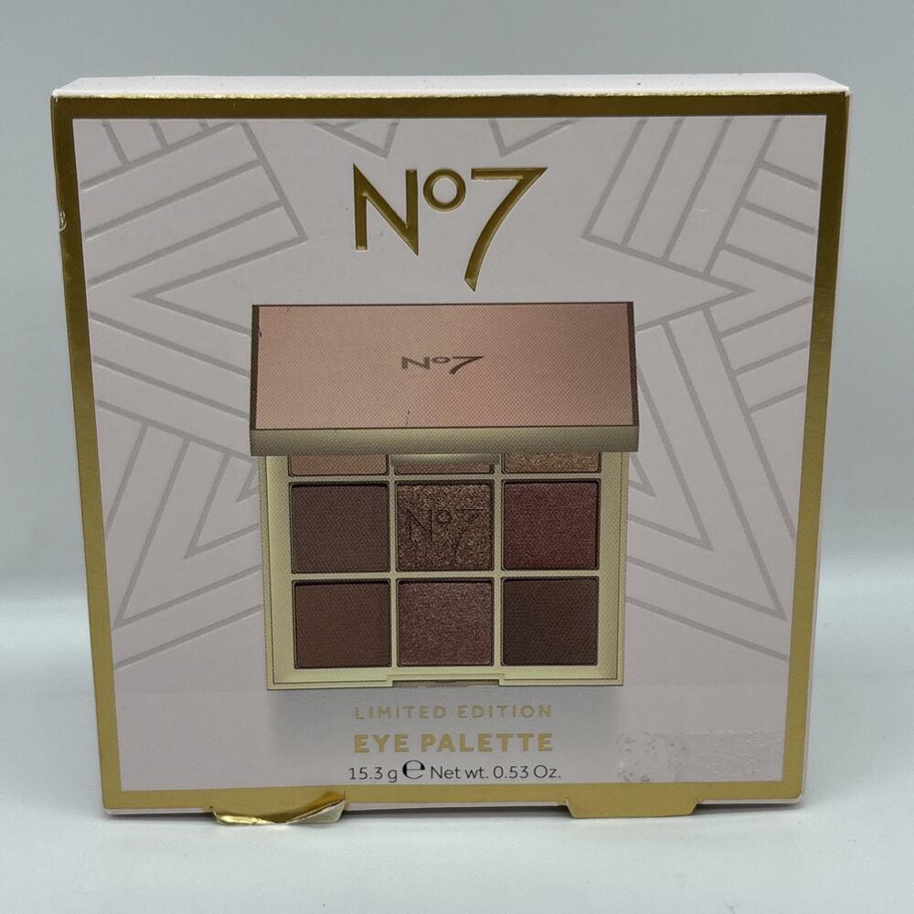 NO7 Pro Artist Eye Palette 9 Shade Eyeshadow ProArtist Limited Ed Makeup New